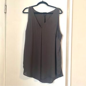 Torrid Charcoal Sleeveless Tank Top